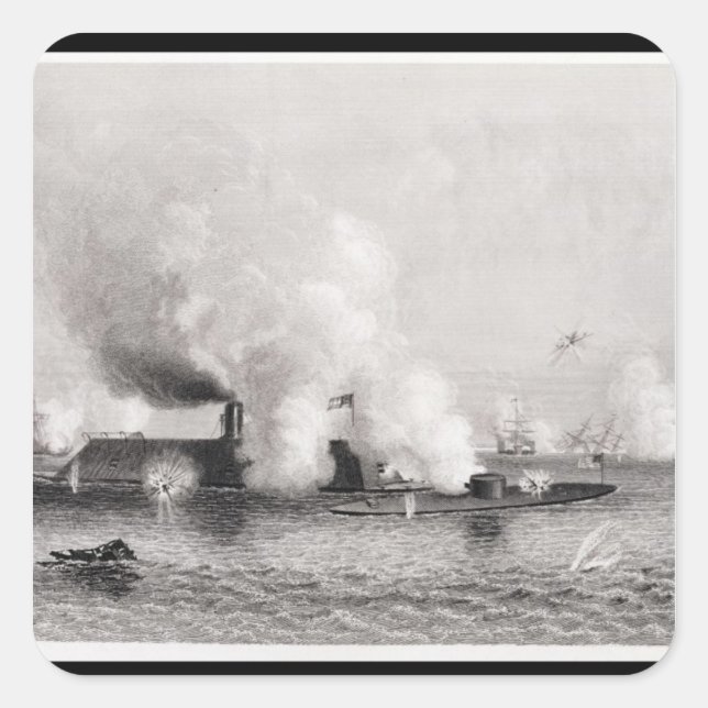 Engagement between Monitor' and the Square Sticker (Front)