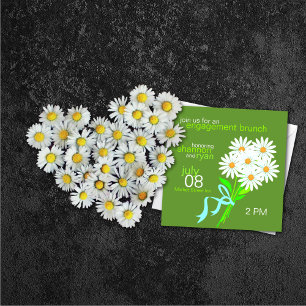 Engagement Brunch Invitations {Green}