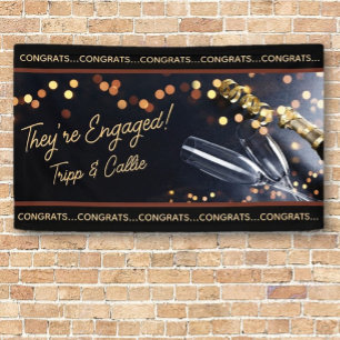 Engagement Congrats to the Couple Banner