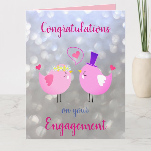 Engagement design card (Front)
