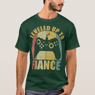 Engagement Fiance Groom Video Game Lovers Vintage T-Shirt