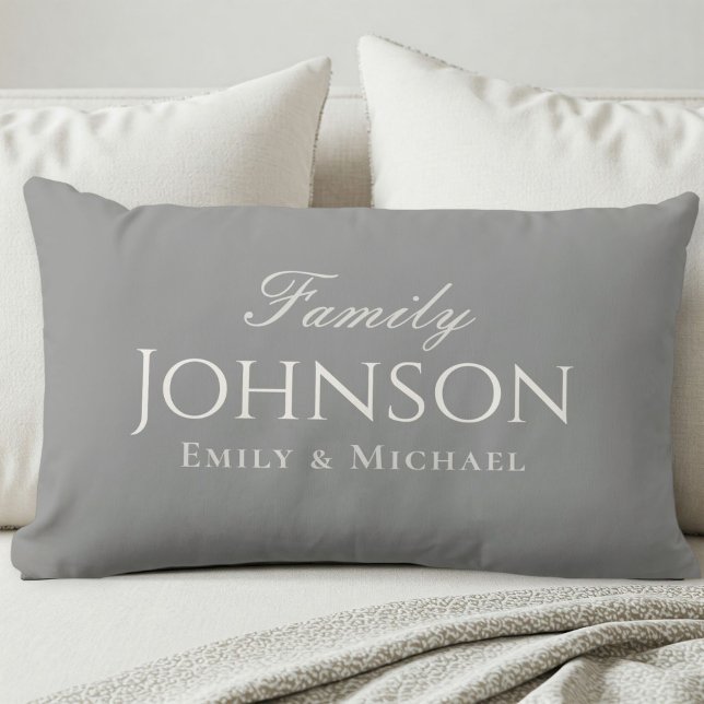 Engagement gift for couple, Customized pillow. Lumbar Cushion (Creator Uploaded)