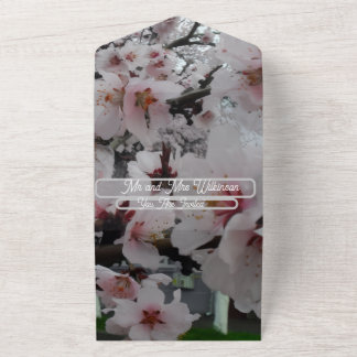 Engagement Invitation Party Apple Flowers Photo