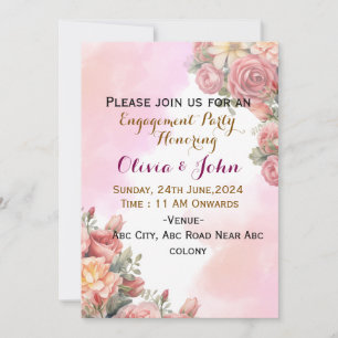 Engagement Invitations 