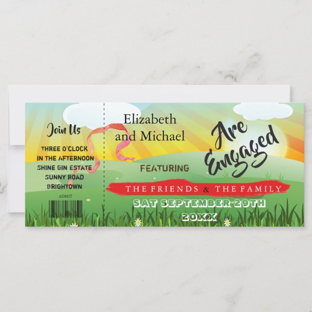 Engagement Music Festival Fields Engagement (Front)