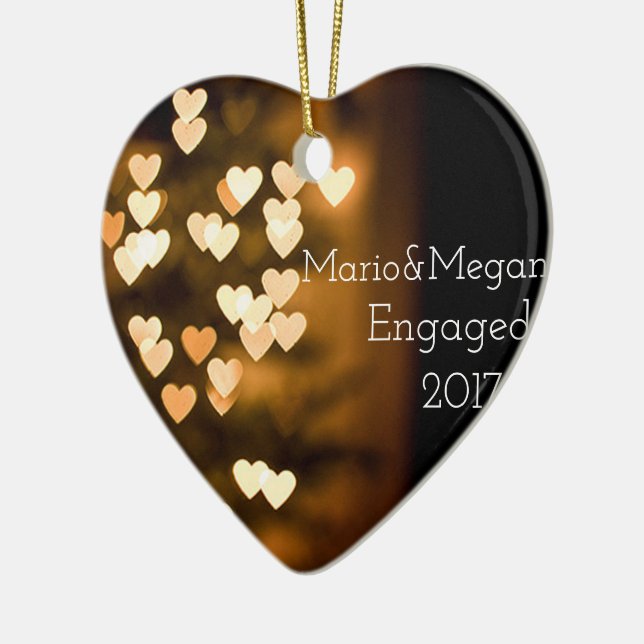 Engagement Ornament (Left)