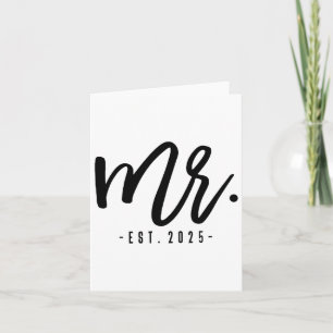 Engagement Party Husband And Wife Matching Couple  Card