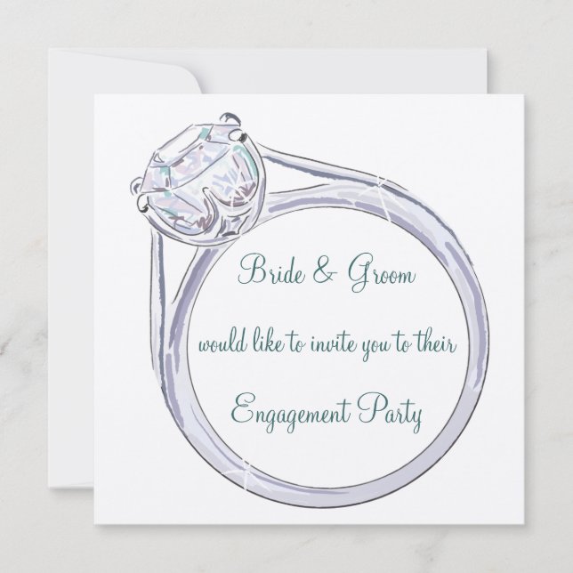 Engagement Party Invitation (Front)