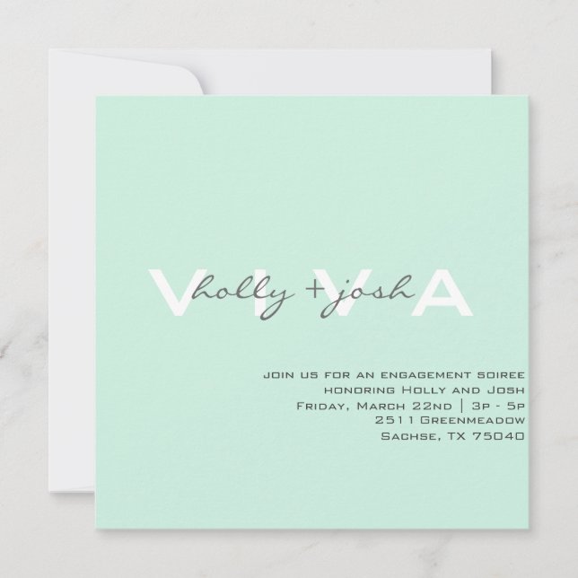 Engagement Party Invite (Front)