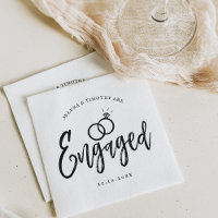 Engagement Party Script Lettering