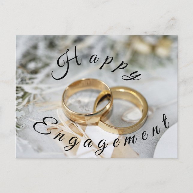 engagement post card (Front)