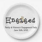 Engagement Ring Engagement Party Paper Napkins