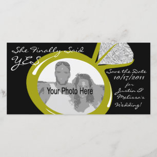 Engagement Ring Photo Save The Date