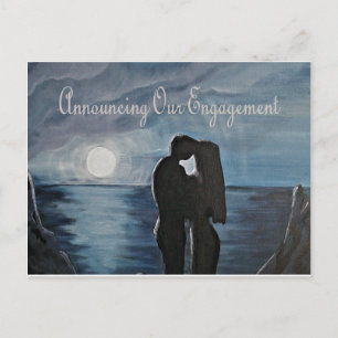 Engagement Wedding Announcement Postcard Greeting