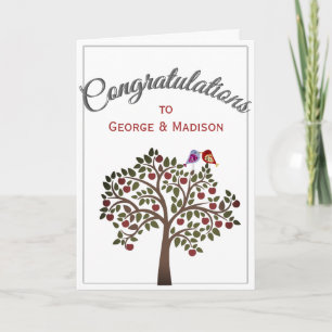 Engagement/Wedding Card - Congrats to....