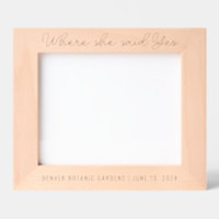 Engagement Wedding Where She Said Yes Custom Text
