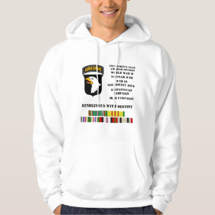 Engagements of the 101st airborne division hoodie