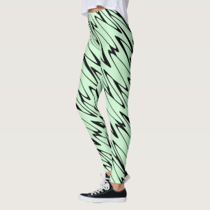 Engaging Mint Green Dynamic Leggings