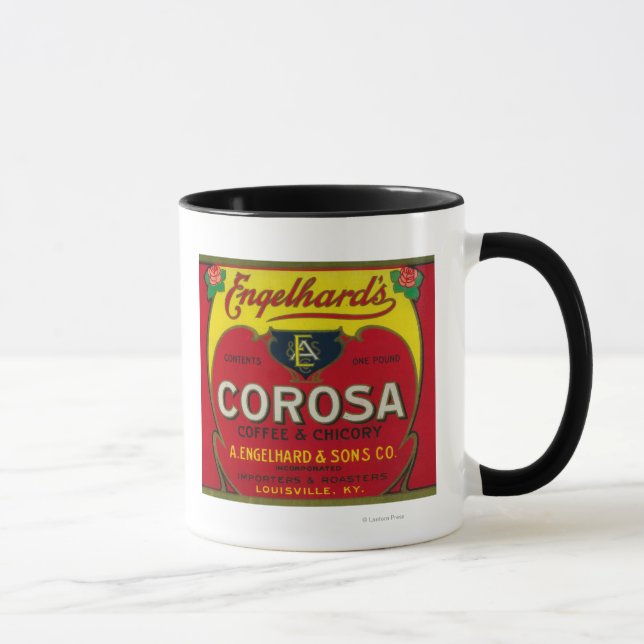Engelhard's Coffee LabelLouisville, KY Mug (Right)