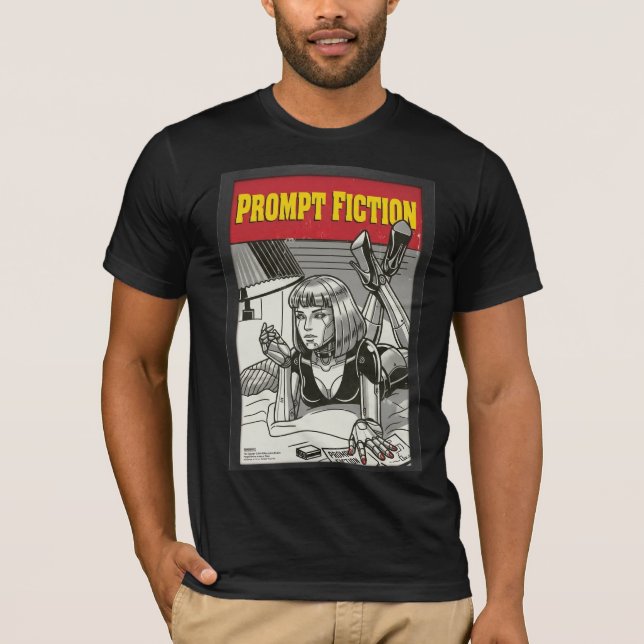 engine9 - Prompt Fiction T Shirt (Front)