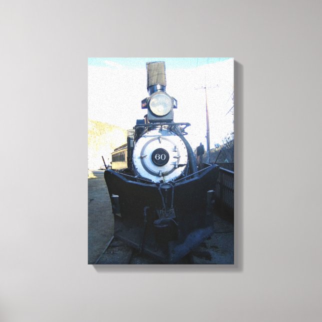 Engine No. 60, Idaho Springs, Colorado Canvas Print (Front)