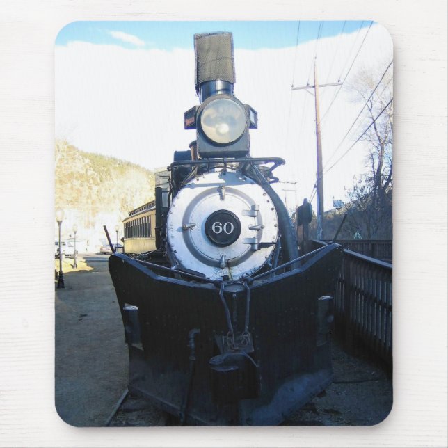 Engine No. 60, Idaho Springs, Colorado Mouse Pad (Front)