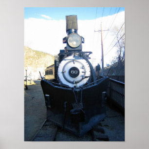 Engine No. 60, Idaho Springs, Colorado Poster