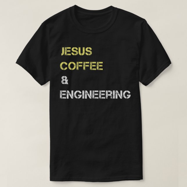 Engineer And Engineering  T-Shirt (Design Front)