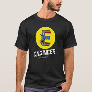 Engineer  Any Questions Engineers Know Everything  T-Shirt
