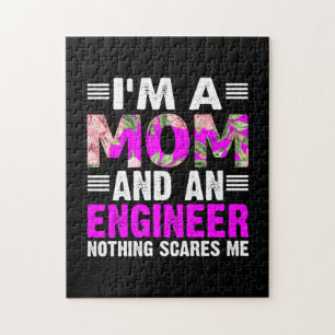 Engineer Art A Mum And An Engineer Jigsaw Puzzle