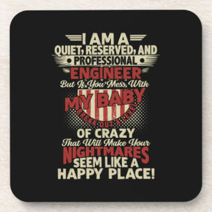 Engineer Art Professional Engineer Coaster