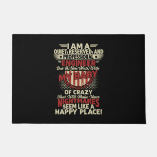 Engineer Art Professional Engineer Doormat