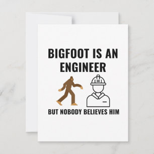 ENGINEER BIGFOOT CARD