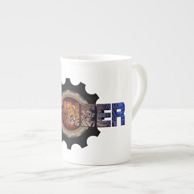 Engineer Bone China Mug (Front Right)