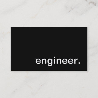 Engineer Business Card