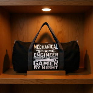 Engineer By Day Gamer Night Duffle Bag