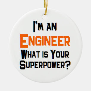 engineer ceramic tree decoration