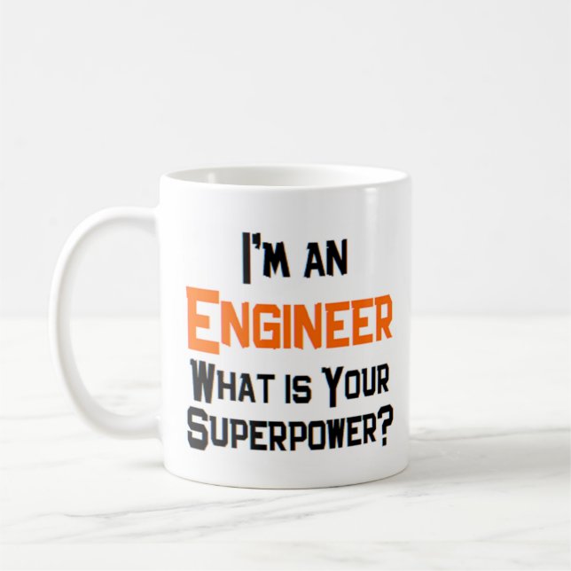 engineer coffee mug (Left)