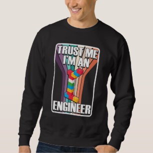 Engineer Construction Master Builder Building Bric Sweatshirt