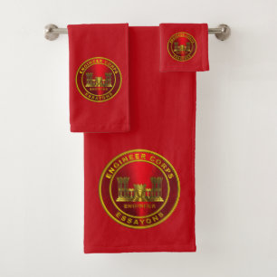Engineer Corps Bath Towel Set