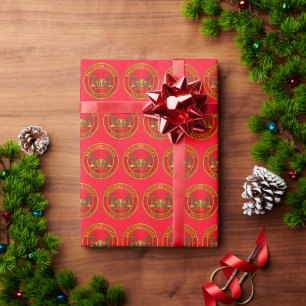 Engineer Corps Wrapping Paper