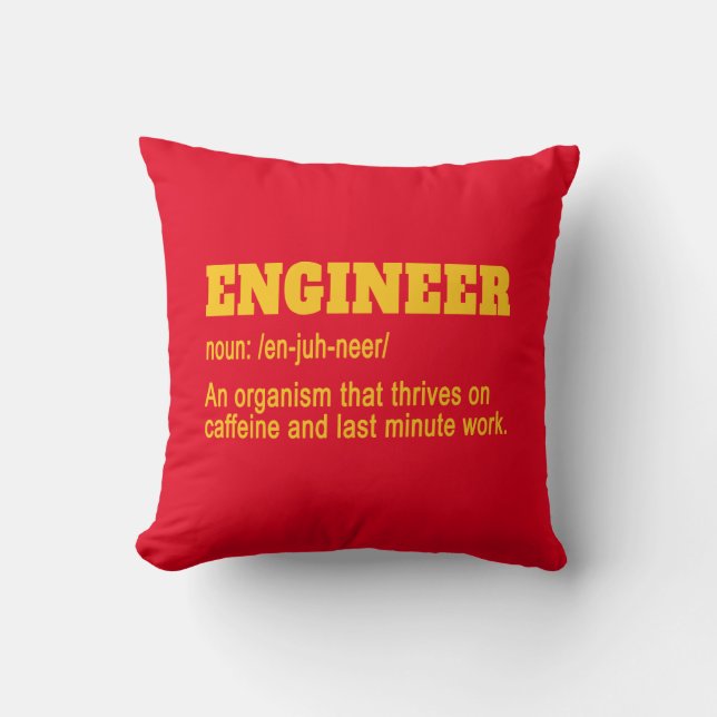 Engineer Cushion (Front)