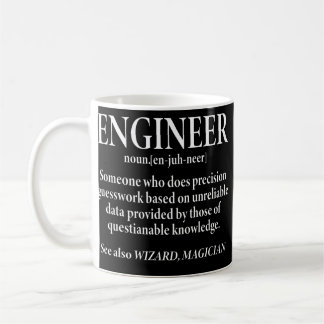 Engineer Definition Funny Engineering  Coffee Mug