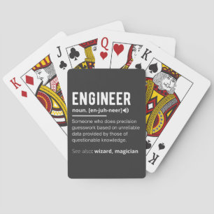 ENGINEER DEFINITION PLAYING CARDS