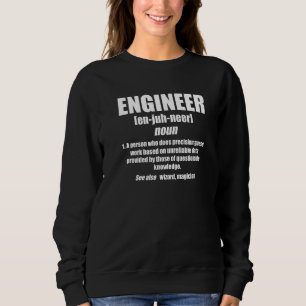 Engineer Description Sweatshirt