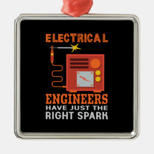 Engineer Electrical Engineers Have Just The Right Metal Tree Decoration