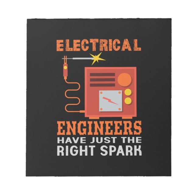 Engineer Electrical Engineers Have Just The Right Notepad (Front)