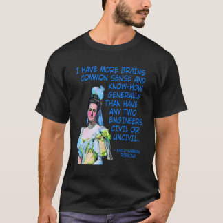 Engineer Emily Warren Roebling Power Women Build B T-Shirt