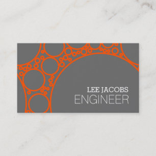 Engineer, Engineering, Architect, Builder Business Business Card
