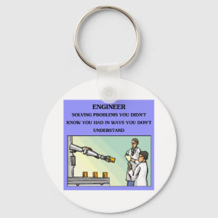engineer engineering joke key ring